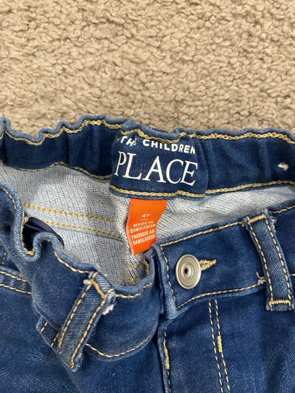 Boys Children’s Place Denim Jean Shorts size 4t - Picture 6 of 6